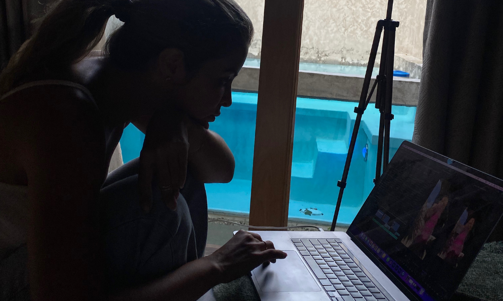 Post-production work at Prompt Studios
